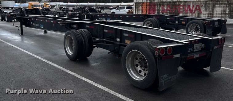 image for item EU8534 2018 CIMC SZJ9347TJZ54 container trailer