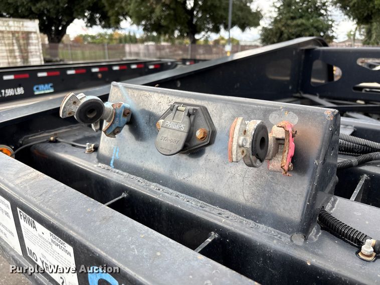 image for item EU8534 2018 CIMC SZJ9347TJZ54 container trailer