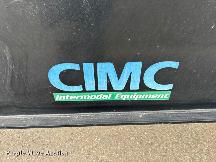 image for item EU8534 2018 CIMC SZJ9347TJZ54 container trailer