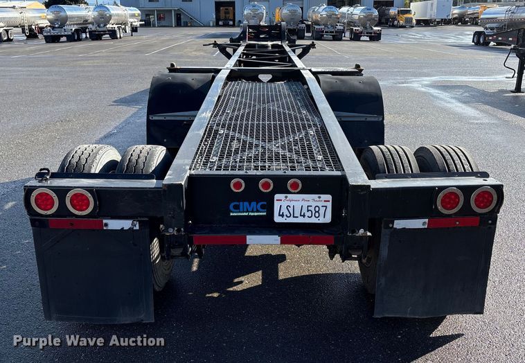 image for item EU8535 2018 CIMC SZJ9347TJZ54 container trailer