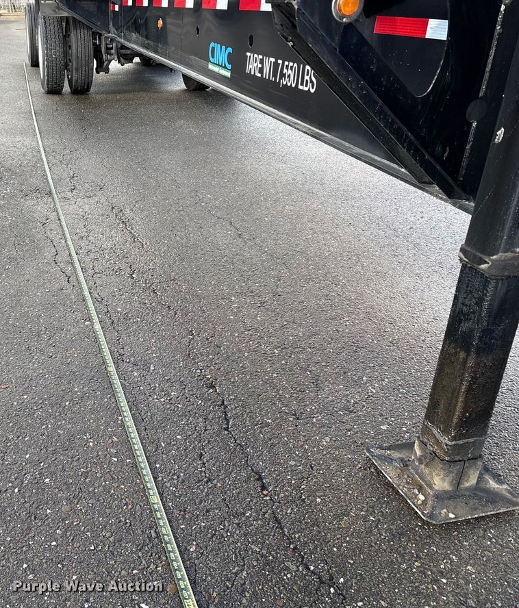 image for item EU8535 2018 CIMC SZJ9347TJZ54 container trailer