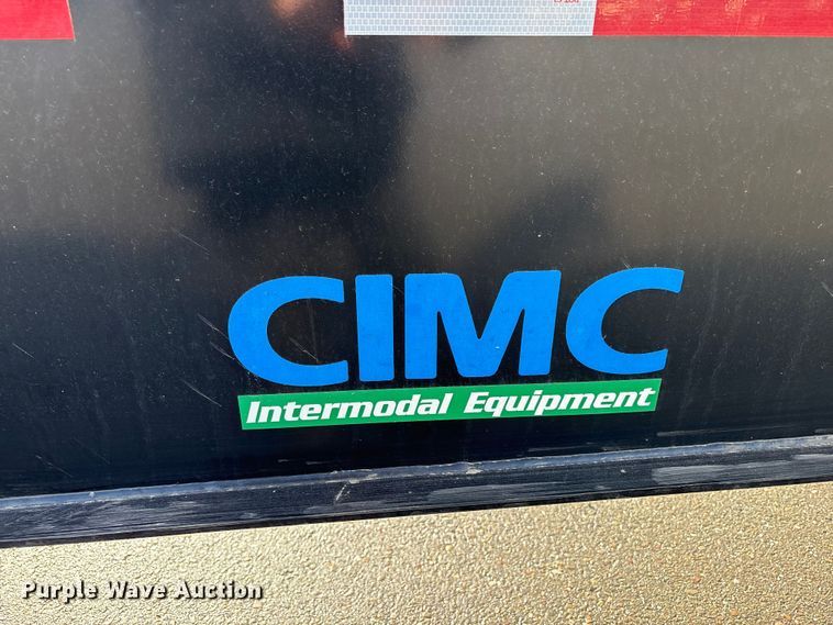 image for item EU8535 2018 CIMC SZJ9347TJZ54 container trailer