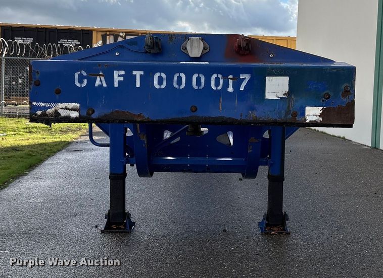 image for item EU8536 2013 Reinke container trailer