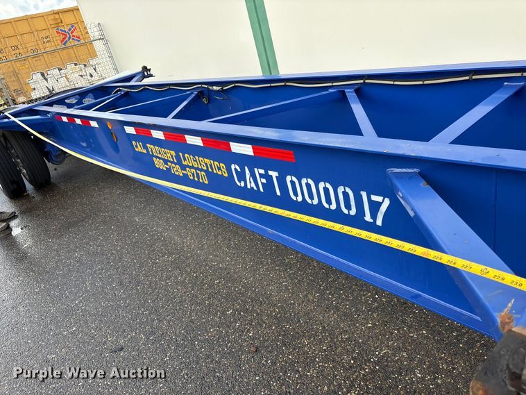 image for item EU8536 2013 Reinke container trailer