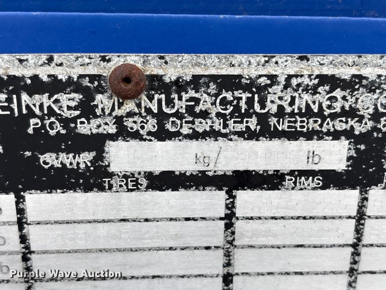 image for item EU8536 2013 Reinke container trailer