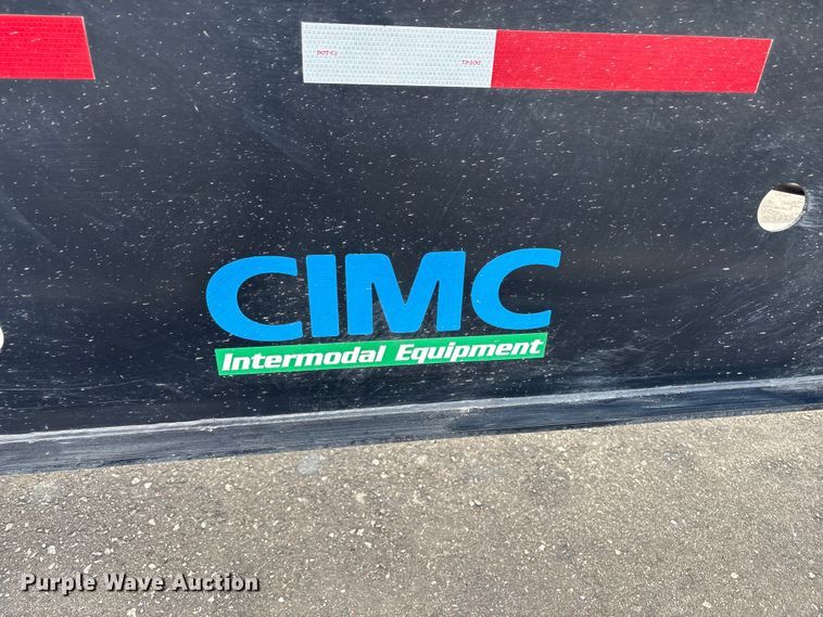 image for item EU8538 2018 CIMC SZJ9347TJZ54 container trailer