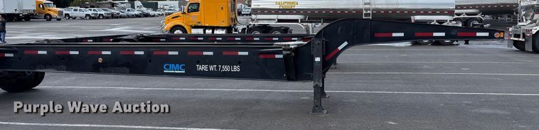 image for item EU8539 2018 CIMC SZJ9347TJZ54 container trailer