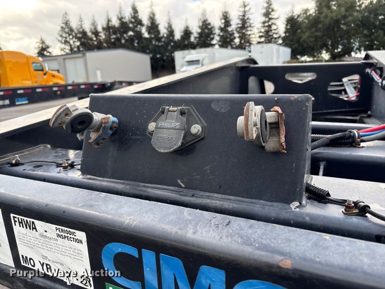 image for item EU8539 2018 CIMC SZJ9347TJZ54 container trailer