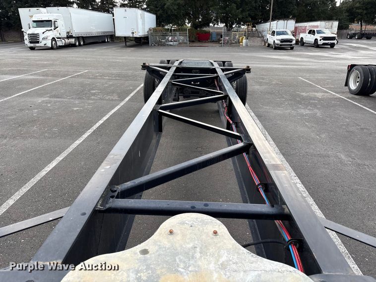 image for item EU8539 2018 CIMC SZJ9347TJZ54 container trailer