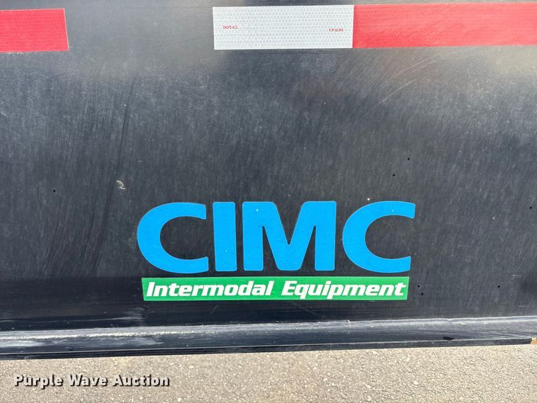 image for item EU8539 2018 CIMC SZJ9347TJZ54 container trailer