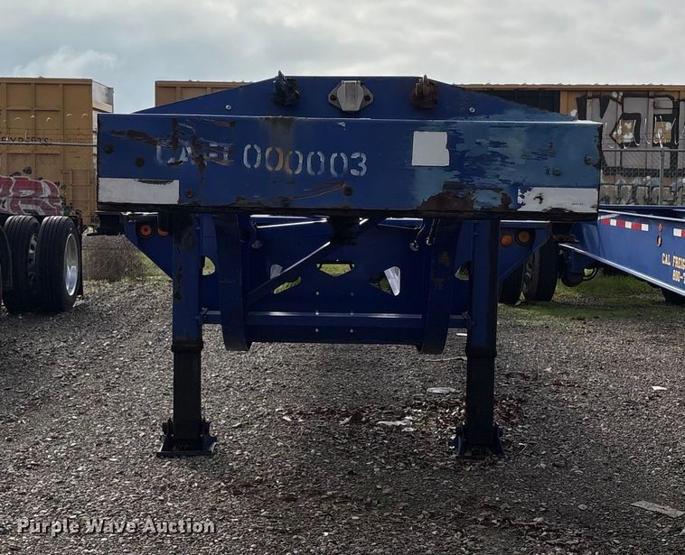 image for item EU8543 2013 Reinke container trailer