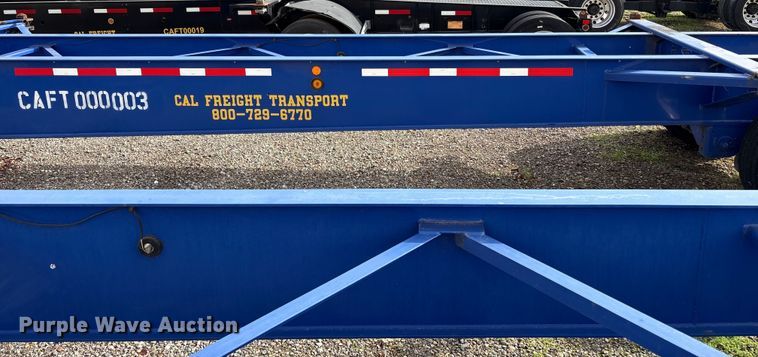 image for item EU8543 2013 Reinke container trailer