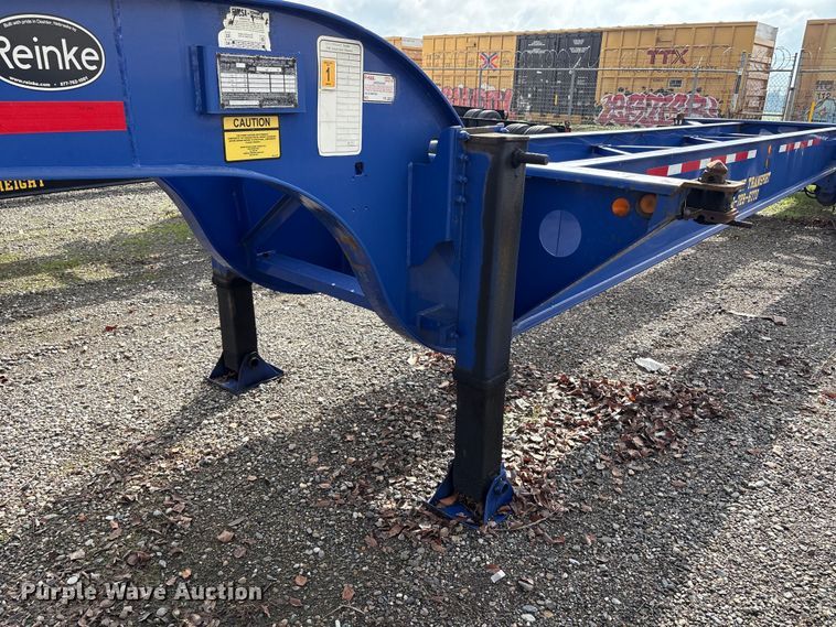 image for item EU8543 2013 Reinke container trailer