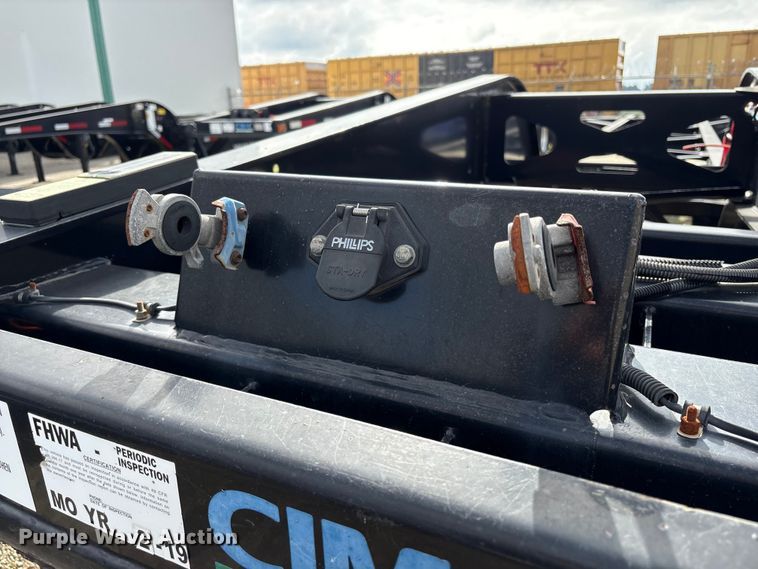 image for item EU8544 2018 CIMC SZJ9347TJZ54 container trailer