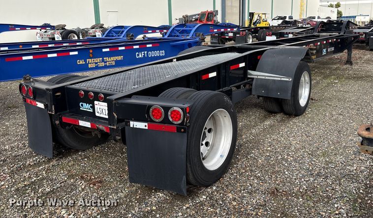 image for item EU8544 2018 CIMC SZJ9347TJZ54 container trailer