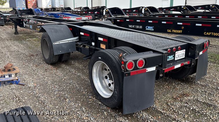 image for item EU8544 2018 CIMC SZJ9347TJZ54 container trailer