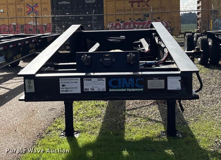 image for item EU8546 2018 CIMC SZJ9347TJZ54 container trailer
