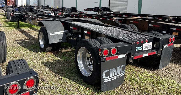 image for item EU8546 2018 CIMC SZJ9347TJZ54 container trailer