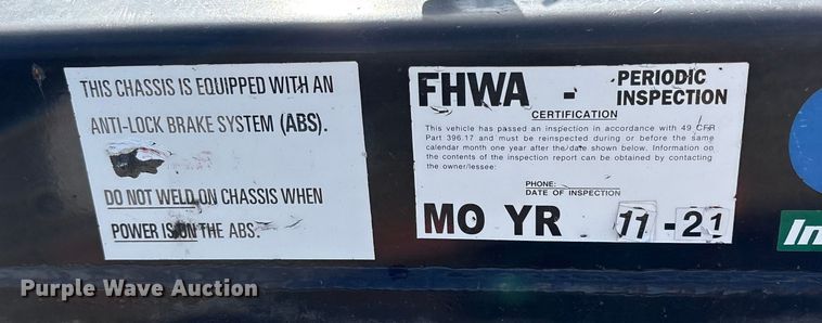 image for item EU8546 2018 CIMC SZJ9347TJZ54 container trailer