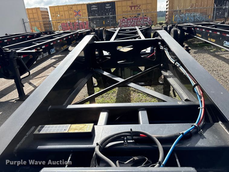 image for item EU8546 2018 CIMC SZJ9347TJZ54 container trailer