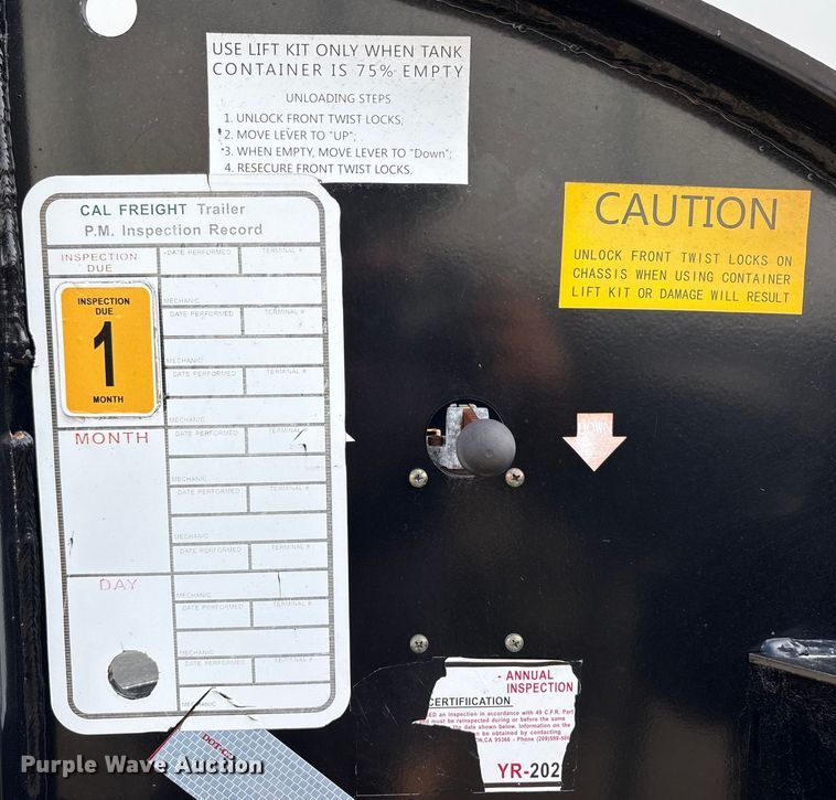 image for item EU8546 2018 CIMC SZJ9347TJZ54 container trailer