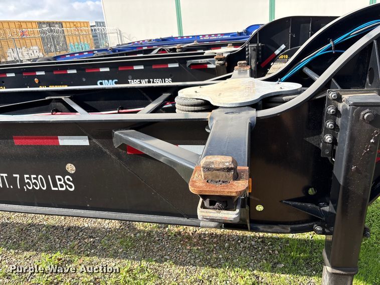 image for item EU8546 2018 CIMC SZJ9347TJZ54 container trailer