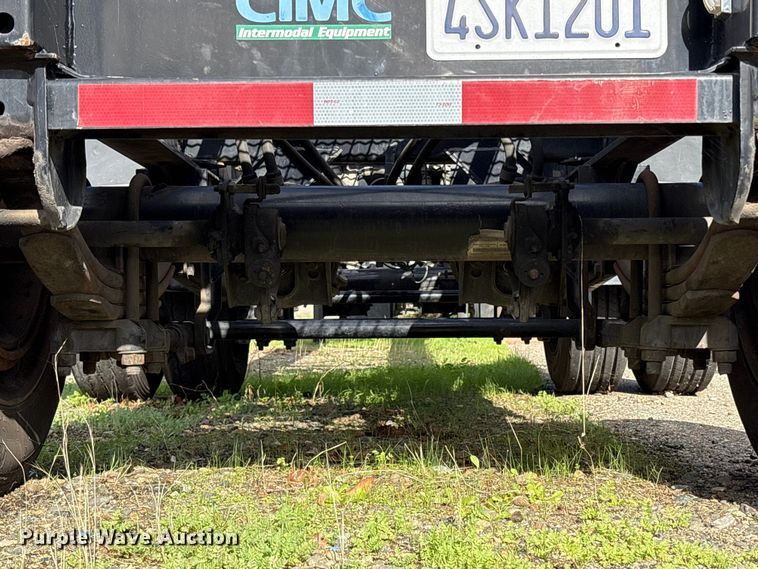 image for item EU8546 2018 CIMC SZJ9347TJZ54 container trailer