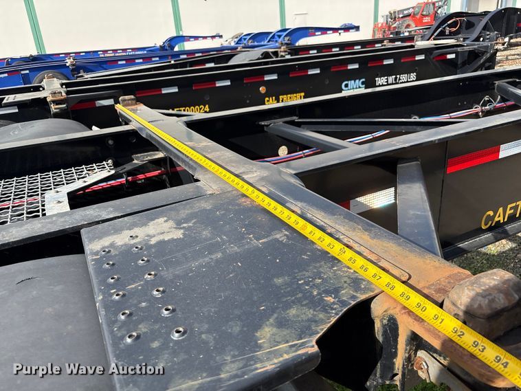 image for item EU8546 2018 CIMC SZJ9347TJZ54 container trailer