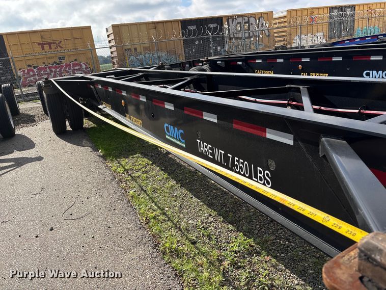 image for item EU8546 2018 CIMC SZJ9347TJZ54 container trailer