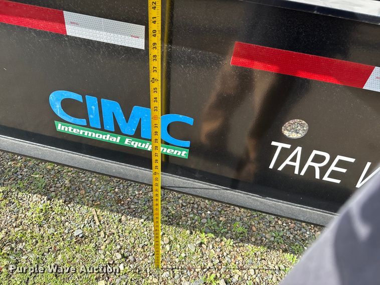 image for item EU8546 2018 CIMC SZJ9347TJZ54 container trailer