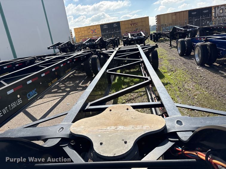 image for item EU8551 2018 CIMC SZJ9347TJZ54 container trailer