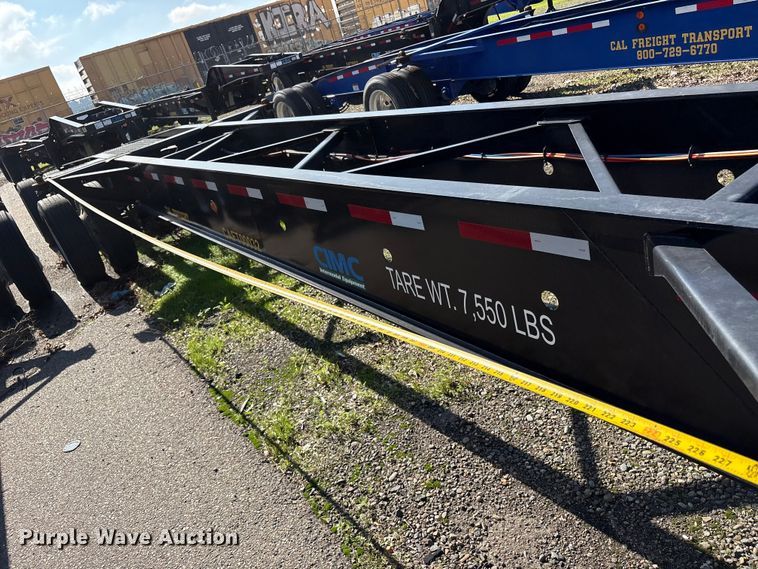 image for item EU8551 2018 CIMC SZJ9347TJZ54 container trailer