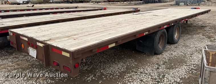 image for item FB0810 2008 Hillsboro Industries flatbed trailer