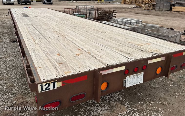 image for item FB0810 2008 Hillsboro Industries flatbed trailer