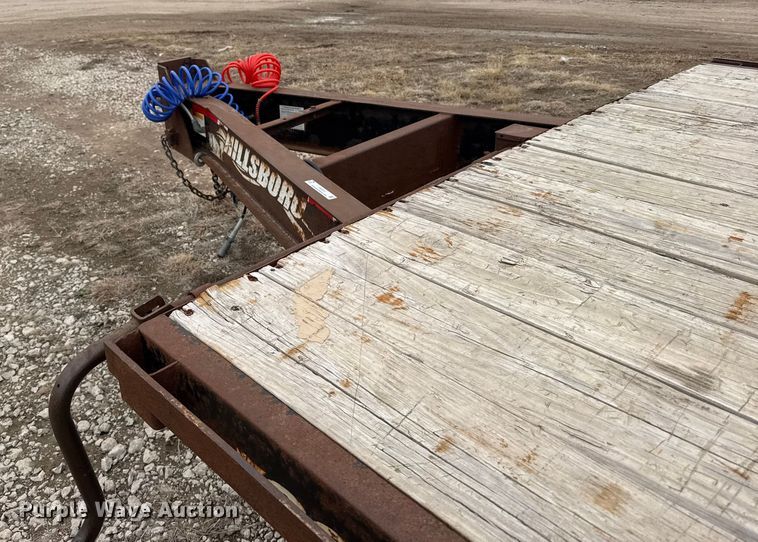 image for item FB0810 2008 Hillsboro Industries flatbed trailer