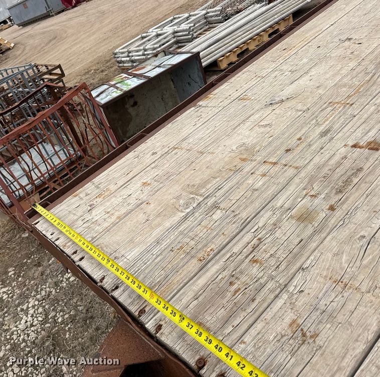 image for item FB0810 2008 Hillsboro Industries flatbed trailer