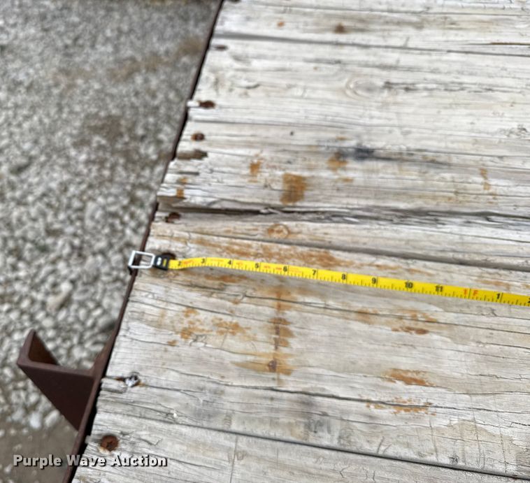 image for item FB0810 2008 Hillsboro Industries flatbed trailer