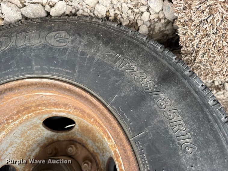 image for item FB0810 2008 Hillsboro Industries flatbed trailer