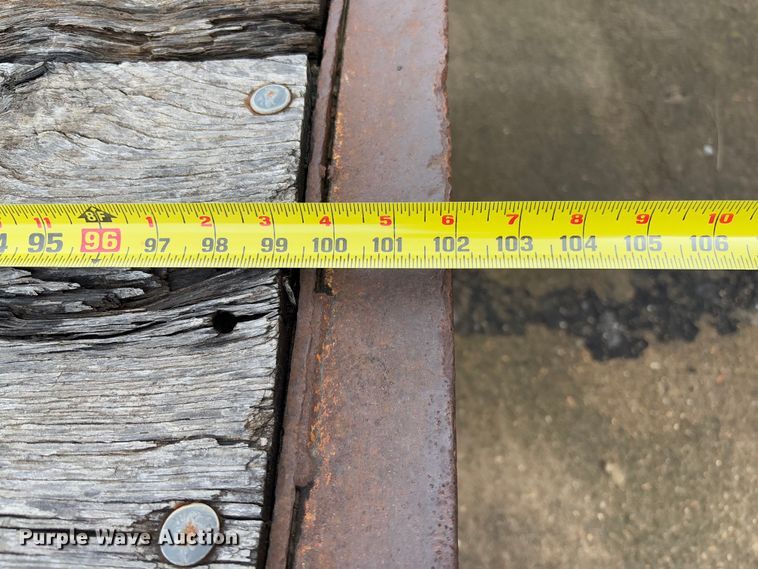 image for item FB3175 1986 Wisconsin 2535-22 drop deck equipment trailer