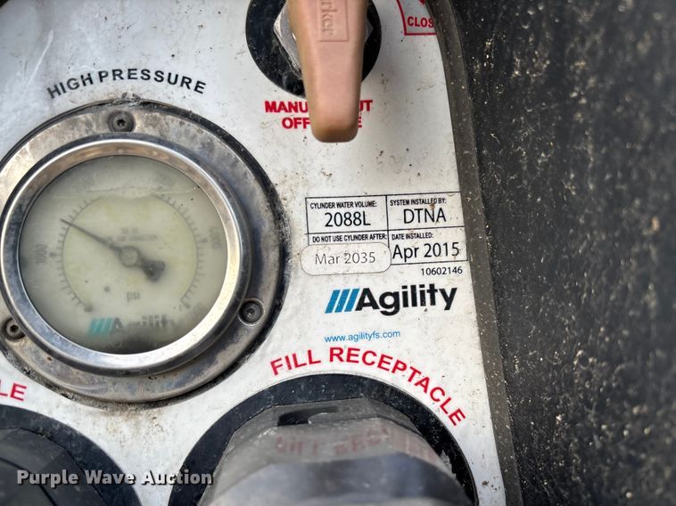 image for item FB3227 Agility 160 behind-the-cab CNG fuel system