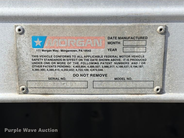 image for item FB7971 2016 International MA025 box truck