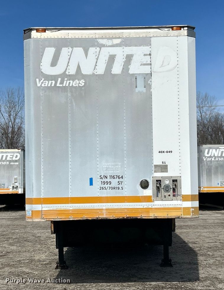 image for item FC5021 1999 Kentucky dry van trailer