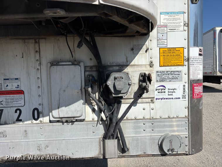 image for item FK0638 2020 Utility VS2RA refrigerated van trailer