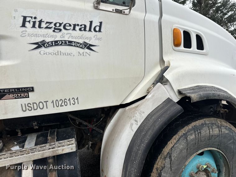 image for item FK1771 2001 Sterling L9500 dump truck