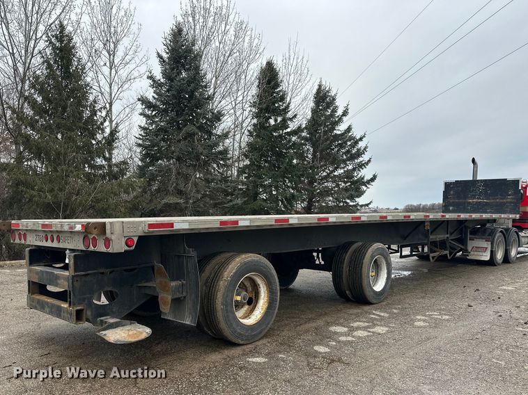 image for item FK1773 2005 Utility flatbed trailer