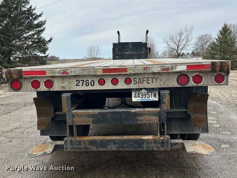image for item FK1773 2005 Utility flatbed trailer