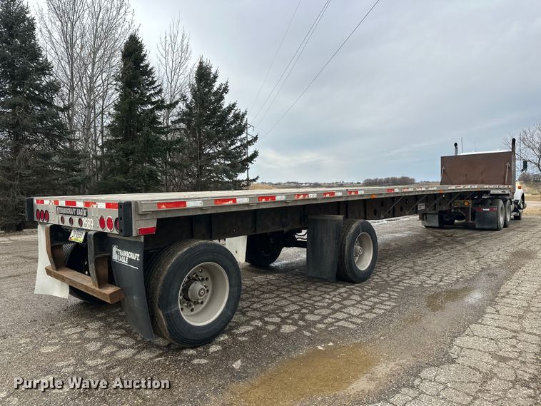 image for item FK1774 2008 Transcraft  flatbed trailer