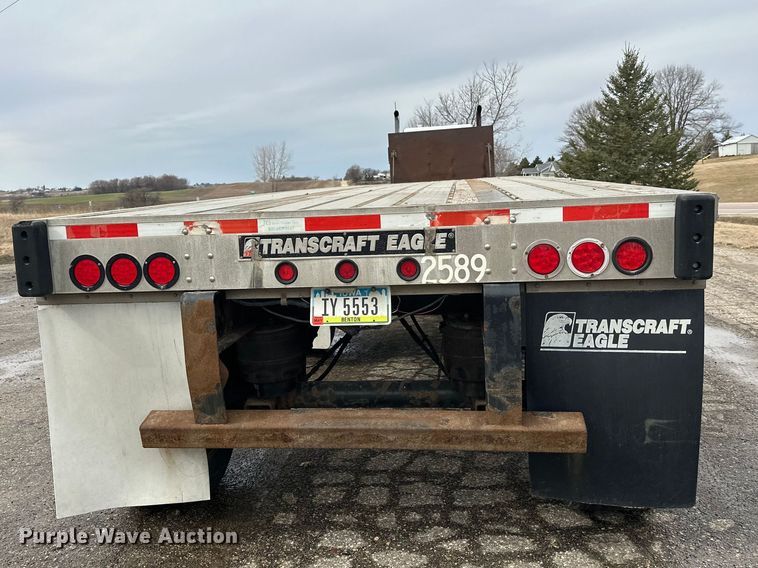 image for item FK1774 2008 Transcraft  flatbed trailer