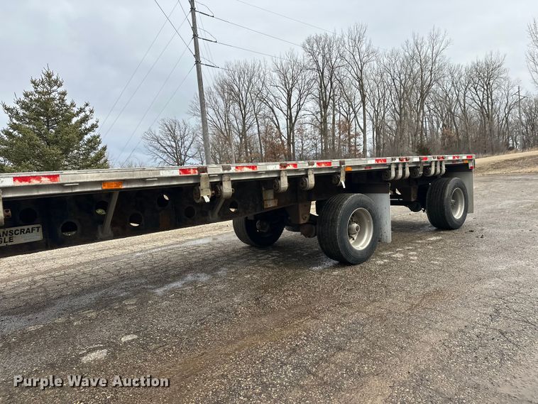 image for item FK1774 2008 Transcraft  flatbed trailer