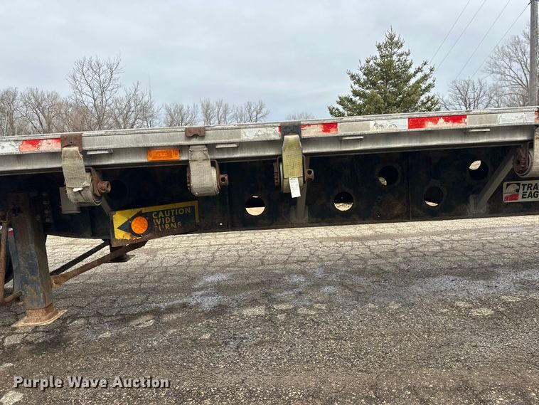 image for item FK1774 2008 Transcraft  flatbed trailer